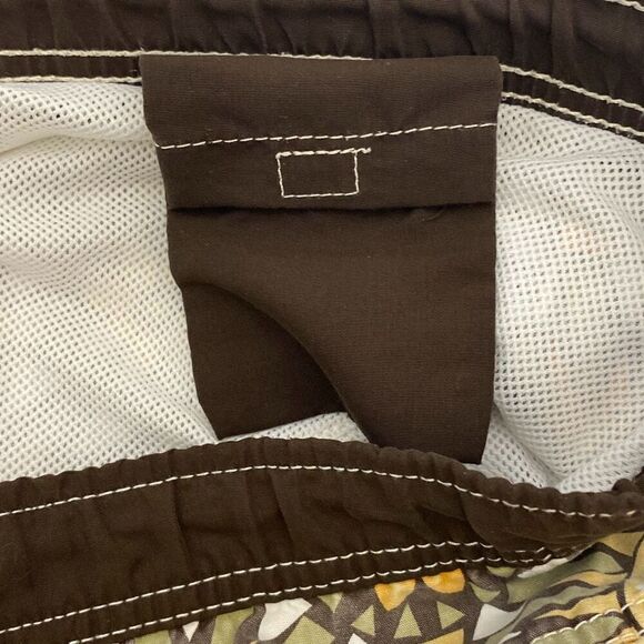 Tommy Hilfiger Men's Multicolor Floral Drawstring Mesh Lined Swim Trunk Large - Picture 12 of 12